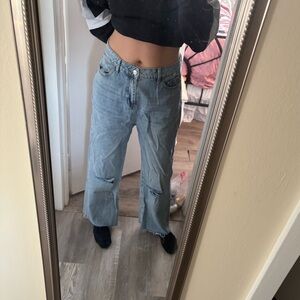 Princess Polly Light Blue Jeans